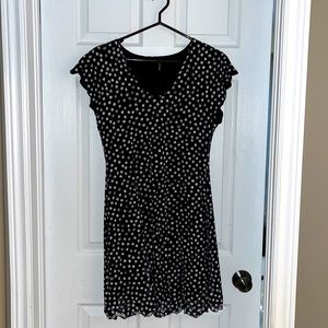 Navy blue cocktail dress